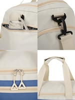 DICHOS Sac de fitness personnalisé avec logo, sac de voyage résistant à l'eau avec compartiments séparés pour articles humides et secs