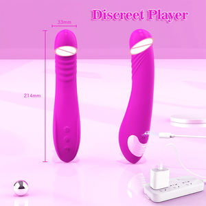 Vente directe d'usine. Vibrateur pulsé. Style de poignée <span class=keywords><strong>AV</strong></span>. Appareil d'auto-stimulation féminine. Stimulateur clitoridien étanche. - Product Image 5