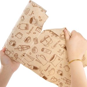 Rouleaux de chiffons de nettoyage en microfibre OEM 25*25cm 20 pièces, serviettes de cuisine jetables à séchage rapide imprimées, marque privée - Product Image 2