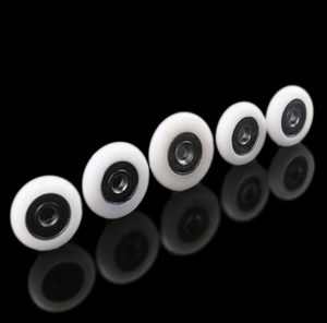 Roues <span class=keywords><strong>de</strong></span> guidage en nylon au design moderne Rouleaux <span class=keywords><strong>de</strong></span> poulie POM <span class=keywords><strong>pour</strong></span> accessoires <span class=keywords><strong>de</strong></span> <span class=keywords><strong>porte</strong></span> et fenêtre Roue <span class=keywords><strong>de</strong></span> tente à rail droit et incurvé Salle <span class=keywords><strong>de</strong></span> bain - Product Image 5