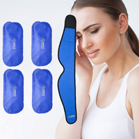 Compresse de gel chaud/froid 4-en-1 de haute qualité pour les dents de sagesse, pour la chirurgie buccale, le soutien de la mâchoire, la récupération après extraction dentaire et tonsillectomie, et les soins du visage et de la mâchoire (TMJ)