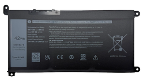 11,4 В 42Wh JPFMR 0JPFMR Аккумулятор для ноутбука подходит для Dell Chromebook <span class=keywords><strong>3400</strong></span> 3100 (2 в 1) 5488 5493 ноутбука 5593 P90F серии - Product Image 1