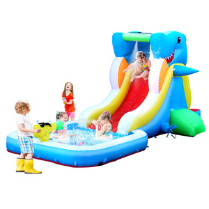 Outdoor Bouncing Castle for Kids Trampoline Inflatable House Water <b>Slide</b> NBHL-059 Backyard Home Used Kids Toys Inflatable Bounci - Product Image 1