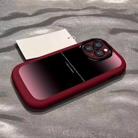 Étui en silicone PC peint violet dégradé haut de gamme pour Apple 16 Pro Max 13 12 h 15 téléphones mobiles Compatible Iphone 14 couverture