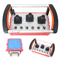 Control Remoto Industrial por Radio con Joystick Multieje para Plataforma Giratoria, Grúa y Elevador de Construcción, Sistema de Control Inalámbrico