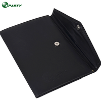 Porte-documents extensibles en cuir PU A4 avec logo personnalisé, pochettes minimalistes, imperméables et durables, organiseurs de documents de bureau