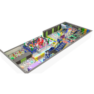 Aire de jeux intérieure pour enfants, jeux interactifs, aire de jeux sensorielle intérieure, toboggan, équipement d'aire de jeux intérieure du Guangdong, prix des équipements d'aire de jeux intérieure - Product Image 2