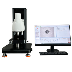 ASTM Head Up & Down Typ Voll automatischer digitaler intelligenter Vickers-Härte prüfer Auto Vickers Duro meter für IC-Chips - Product Image 1