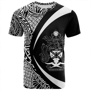 เสื้อเชิ้ตเกาะโซโลมอนโพลีเอสเตอร์สําหรับผู้ชายสีธงเกาะโซโลมอนพร้อมรูปแบบแบบดั้งเดิมเสื้อยืดชายขายส่งขายร้อน - Product Image 3