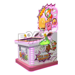 Rideจักรยานสนุกหน้าจอสัมผัสตีค้อนอิเล็กทรอนิกส์บาสเกตบอลอาเขตเด็กเหรียญดำเนินการสงครามผีดิบ 2 เกม - Product Image 3