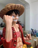 Estatua GK de Alto Detalle de One Piece, Figura de Anime de Luffy, Modelo de Gran Tamaño para Decoración de Tiendas