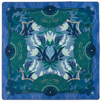 Tapis de Mahjong Américain Moderne de Luxe, Imperméable, Antidérapant, Personnalisé, Silencieux, pour Jeu de Poker, Pliable, Motif Unique, Portable, Support