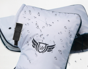 RTS moto bici antivento <span class=keywords><strong>antipioggia</strong></span> inverno tenere caldo caldo proteggere manubrio maniglia grande copertura di protezione guanti - Product Image 3