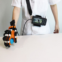 Gants robotisés de rééducation de la main VU, entraîneur portable rechargeable pour la force des doigts et des muscles de la main