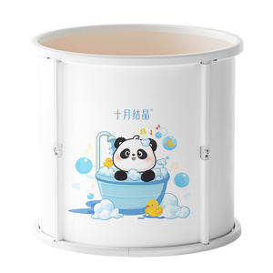 Bañera Plegable Multifuncional Extra Grande para Bebés de 0 a 12 Meses, Marca October Crystal, para Uso Doméstico - Product Image 5