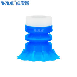 Accessoires pour bras robotique pneumatique léger série STP, ventouse d'ouverture de sac sous vide multicouche, design de lèvre à motif fin - Product Image 1