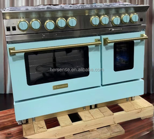 Cuisinière encastrable sur mesure 4 feux gaz 2 fours grande capacité pour usage domestique MOQ 20 pièces. Hs6660 Gaz Autonome - Product Image 2