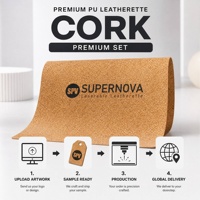 Plaques vierges en similicuir laserable Cork to Black 12x24 pouces pour sous-verres à whisky, étiquettes pour bandes de cigares, enseignes vintage