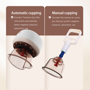 24 Vento use Curv Vakuum-und Schröpfen-Therapie Hijama-Schröpfen-<span class=keywords><strong>Kit</strong></span> Manuelles Einwegbecher-<span class=keywords><strong>Kit</strong></span> für die Körper anwendung - Product Image 4