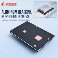 Dissipateur thermique en aluminium et cuivre pour CPU, GPU, carte graphique, VRAM, VRM et refroidissement des composants électroniques informatiques