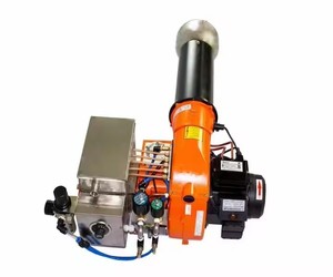 345KWダブルステージ重油バーナー新廃油空気アトマイズ燃料ヒーター粉末コーティングバルブ付きボイラーレストラン用 - Product Image 2