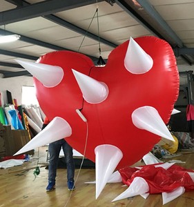 Pointes gonflables en forme de cœurs pour la décoration de la Saint-<span class=keywords><strong>Valentin</strong></span> - Product Image 2