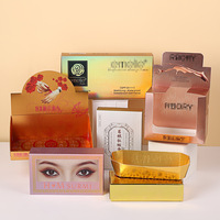 Emballage de cadeau de parfum cosmétique personnalisé revêtement UV bouteille de sérum imprimé de logo personnalisé matériaux en papier recyclé type boîte dossiers