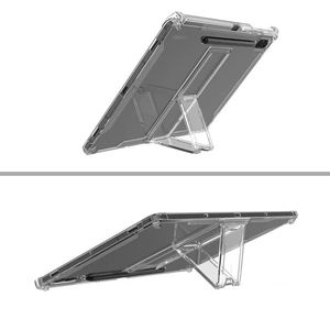 Étui pour iPad Pro 11 pouces (M4/M5) avec support intégré et emplacement pour stylet, coque arrière transparente en TPU souple, protection 31x22mm - Product Image 6