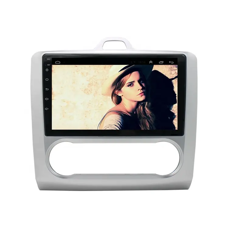 Autoradio Android, écran tactile 9 ", Navigation GPS, lecteur multimédia, vidéo, Audio stéréo, pour voiture Ford Focus 2 Mk2 (2004 -2011)