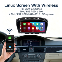 Écran tactile multimédia 1920*720 pour BMW F10/F25/E60/E90/E84/E70/E83/E87 Système Android Auto CIC Carplay sans fil