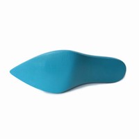 Embauchoir pour chaussures femme HY vert armée anti-plis en plastique pour chaussures montantes à bout pointu et talon moyen W007H