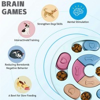 Jouets de puzzle pour chiens, jeux interactifs, jouets pour chiens avec distributeur de friandises