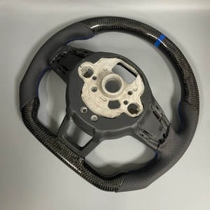 Volant en fibre de carbone de haute qualité pour Volkswagen <span class=keywords><strong>Golf</strong></span> 7.5 GTI MK4 MK7.5 Polo GTS modifié R-Line Jetta, vente en gros d'usine - Product Image 6