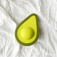 Wiederauf ladbarer 10-Frequenz-Silikon-Frauenvibrator in Avocado-Form mit superstar kem Nippel-Klitoris-Stimulator