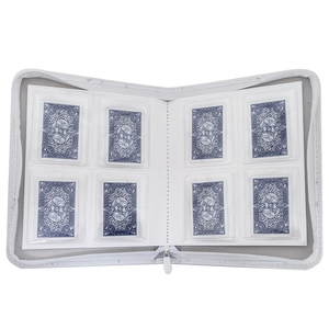 Modernqiu Raccoglitore per Carte da Gioco Personalizzato con 4 Tasche, Album in Pelle per Carte - Product Image 4