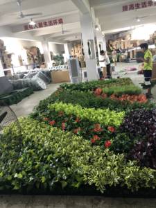 مصنعو الحوائط الخضراء مصنوعون من مصنوعي الجدار الأخضر وحدة الجدار الأخضر للحديقة الرأسية - Product Image 3