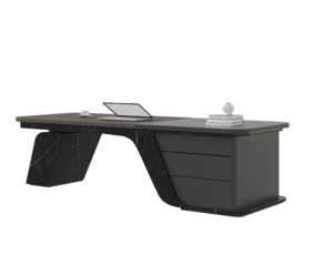 Muebles Comerciales de Madera, Mesa Ejecutiva de Lujo, Diseño Moderno, Escritorio para Oficina de CEO - Product Image 5