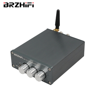 BRZHIFI Chine Usine Stéréo Puissance Amplificateur Numérique Audio <span class=keywords><strong>HIFI</strong></span> 2.0 Puissance De Sortie 100W * 2 Gris Maison Portable Amp - Product Image 2