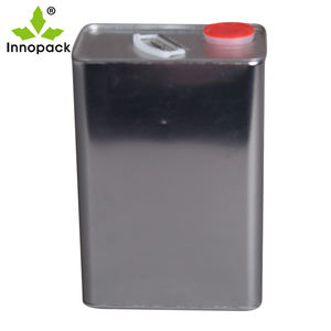 Jerrycan d'emballage en étain de <span class=keywords><strong>5</strong></span> <span class=keywords><strong>litres</strong></span>, bidon de peinture, fournisseur de bidons d'huile moteur - Product Image 4