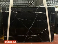 Dalles de sol, bassins, comptoirs de cuisine et revêtements muraux en MDF poli noir à veinage marbré, imitation pierre naturelle, grandes dalles, directement de l'usine, à prix abordable