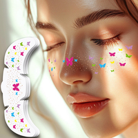 Luxe Festive Taches de Rousseur Visage Tatouage Autocollants Étanche Temporaire Étincelle Maquillage Sexy et À La Mode Papier Conception pour Les Fêtes