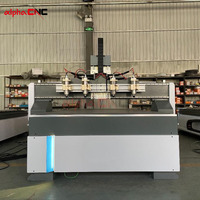 Routeur CNC multi-broches haute précision 4, 6, 8 axes 1325 pour la production de meubles en bois