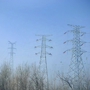 10kv & 35kv линии электропередачи стальная конструкция распределительное оборудование с угловой и кабельной башней - Product Image 5