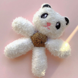 Pet Interactive Movement Toy Pet Chew Toy Grinding Teeth Clean Bite Resistant Fun <b>Cat</b> <b>Plush</b> Stuffed Puppy Toys of Pets - Product Image 3