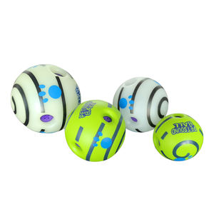 Üretici interaktif haddeleme ses çiğneme köpek oyuncak bulmaca eğitim Wobble küçük büyük köpekler spor <span class=keywords><strong>Wag</strong></span> Giggle topu Pet Supplie - Product Image 4
