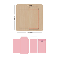 Fustella Personalizzata Spessa e Creativa per Orecchini, in Legno, per Scrapbooking, Fai da Te, Artigianato, Taglio Pelle, Personalizzabile