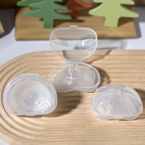 Produttore portatile resistente alla polvere BPA Free Baby Safe Anti-morso in Silicone liquido protezione per capezzoli - Product Image 2