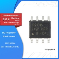 IR2101STRPBF 600V IC Driver Gerbang MOSFET Sisi Tinggi/Rendah Half Bridge SOIC-8