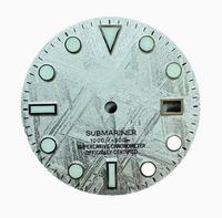 Rare et cher de haute qualité cadran rond plat météorite naturelle pour montres-bracelets