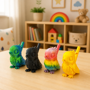 Jouet de crabe ermite à grands yeux imprimé en 3D avec articulations mobiles, adapté aux enfants, personnalisable pour les récompenses et les cadeaux d'entreprise - Product Image 3